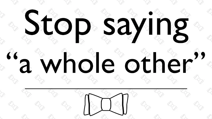 Usage | Tmesis: A-whole-nother Story