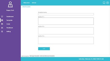 Happy Tech | User Control Template | Using SqlLocalDB | Database Code | C#