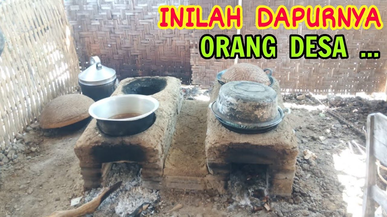 Membuat DAPUR PAWON DESA YouTube