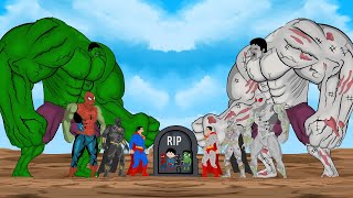 Evolution Of Zombie Hulk Spiderman Batman Superman Returning From The Dead Secret - Funny Movies