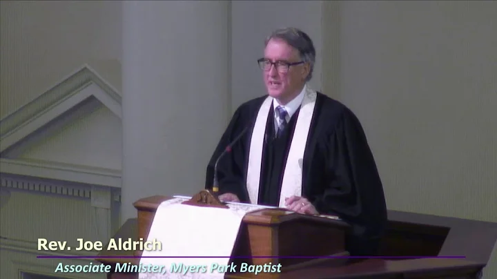 An Invitation to Embody Love | Rev. Joe Aldrich | ...