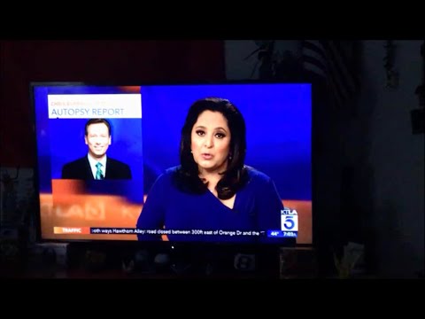 Chris Burrous Autopsy Reported On KTLA 5 Weekend Morning News