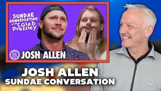 Josh Allen Sundae Conversation REACTION | OFFICE BLOKES REACT!!