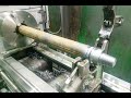 Штанга ударная. machining a part on a lathe