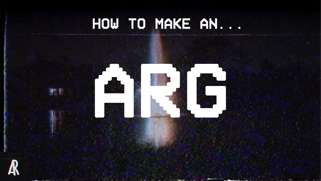 How To Make an ARG  Halloween Special