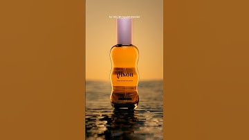 How I created the shaders for this perfume bottle in Blender ✨ #3d