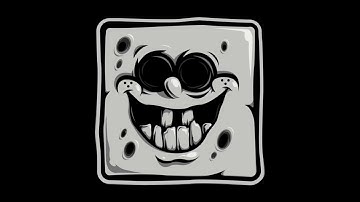 dark spongebob vector inking process with illustrator cs5 (timelapse)