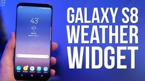 How To Get S8 Clock Widget Free