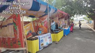 Palani Murugan Events - 8015232758 #collegedecoration #govtevent #stagedecorationforcollege#audio