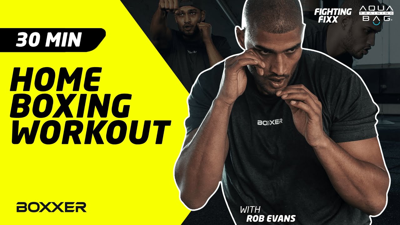 Fighting Fixx ep3 Boxing and full body home workout - hosted by Rob Evans 