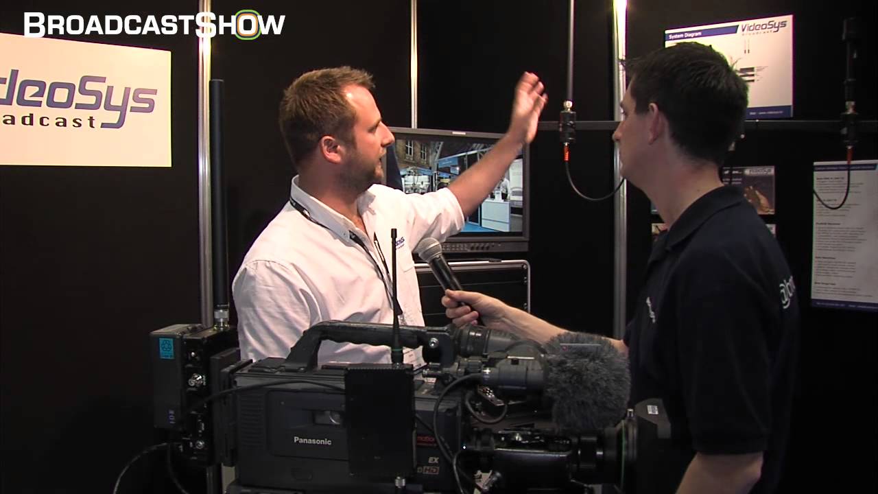 Videosys Broadcast exhibit market leading wireless radio camera system