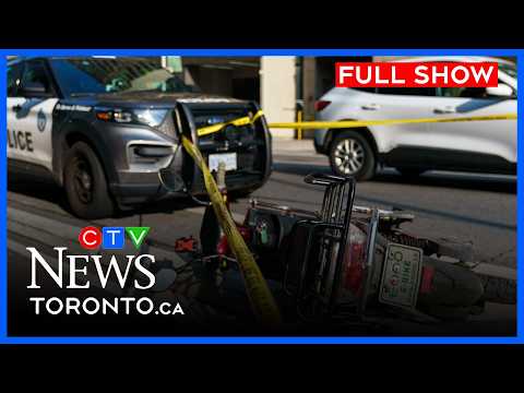 Officer responding to robbery call shot by suspect | CTV News Toronto at Six for Aug.13, 2026