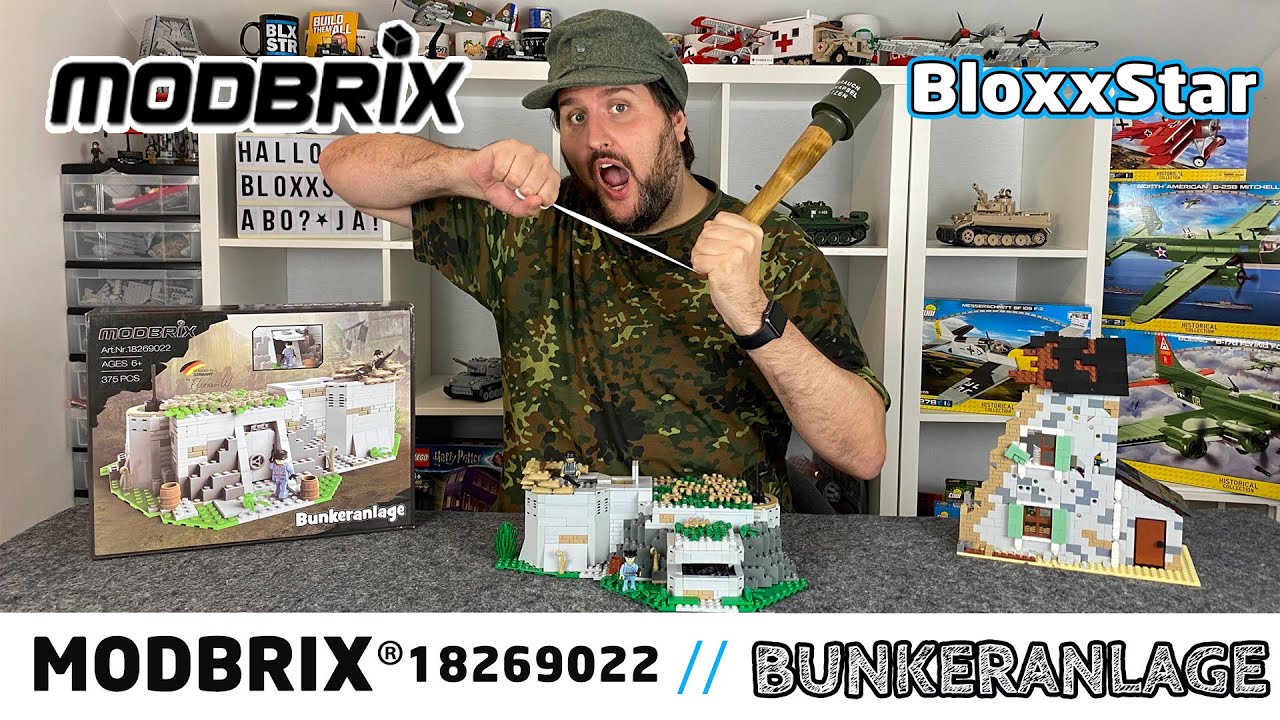 MODBRIX® 18269022 🏰💥 BUNKERANLAGE | ️| Unboxing, Speed Build, Fakten ...