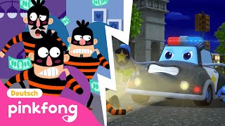 Polizei Kumpel Und Mehr ㅣAutolieder Für KinderㅣBaby Shark DeutschㅣPinkfong, Baby Hai Kinderlieder
