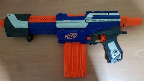 Nerf gun dissection on Alpha Trooper CS - 12