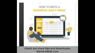 How To Write A Powerful Daily Email