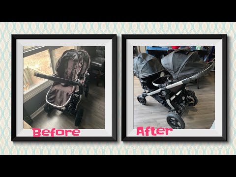 DIY-How To Transform A Faded City Select Stroller Back to Black