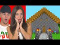 my girlfriend built her first minecraft house... (EP.7)