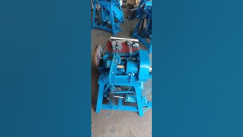 Simple Wooden Handles Screw Making Machine
