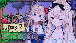 【Terraria】Exploring the temple today! First time Terraria with @seonveera 【#7】