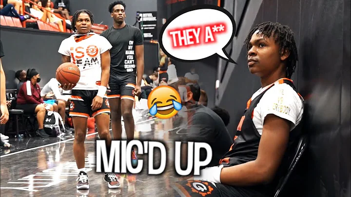 Khalil Brantley Mic'd Up at All-Star Game!!! ISOFA...