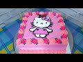 Kue ulang tahun HELLO KITTY Pink