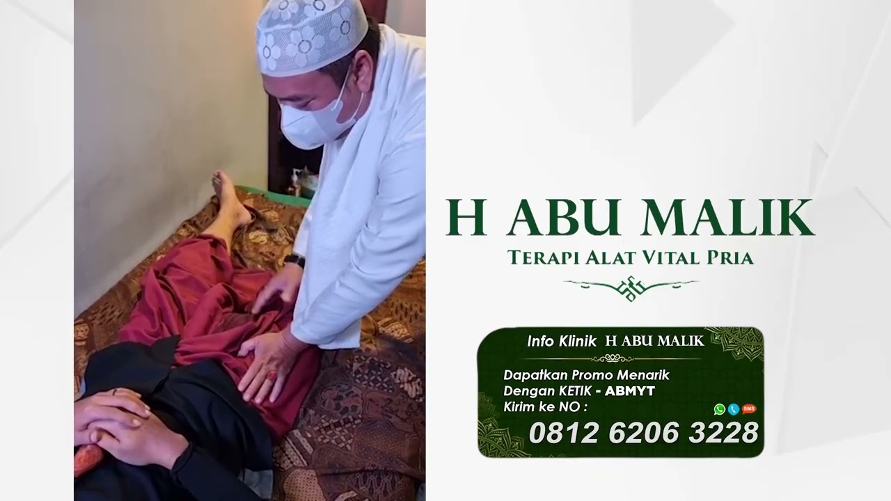 Pengobatan Pria Dewasa H. Abu Malik, Ikhtiar Sehat dengan Cara Alami.  