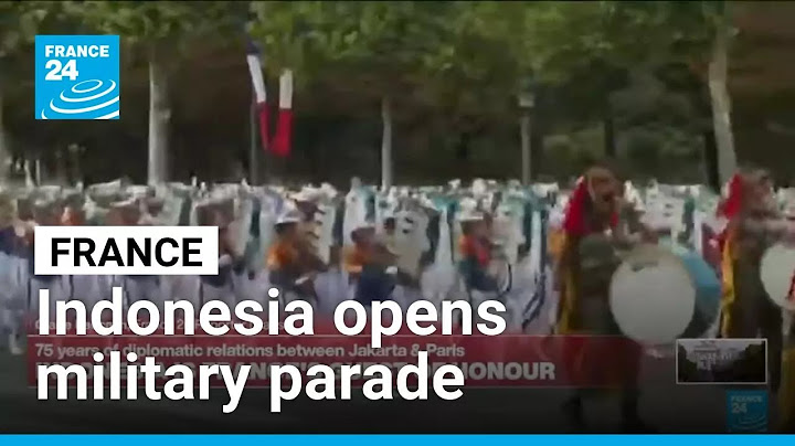 France Bastille Day: Indonesia opens military parade as the guest of honour • FRANCE 24 English