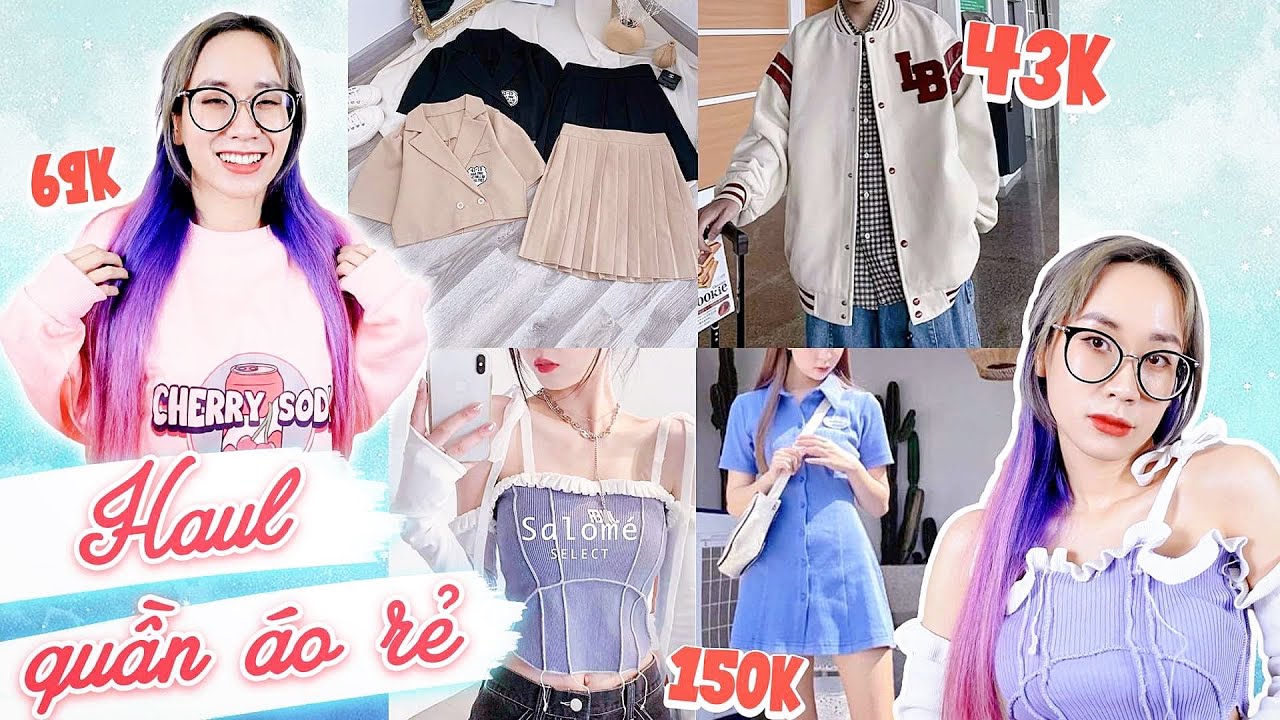 HAUL VÁY ÁO RẺ MÀ XINH XỈU 😌 ÁO KHOÁC 80k? HOODIE 69k... HƯƠNG WITCH