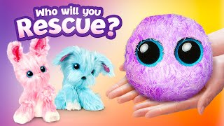 Pick Your New Pet And Rescue It! || Reveal Your New Fluffy SCRUFF-A-LUV screenshot 5