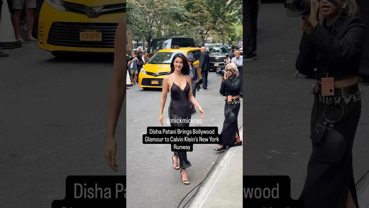 Disha Patani Brings Bollywood Glamour to Calvin Klein’s New York Fashion Week
