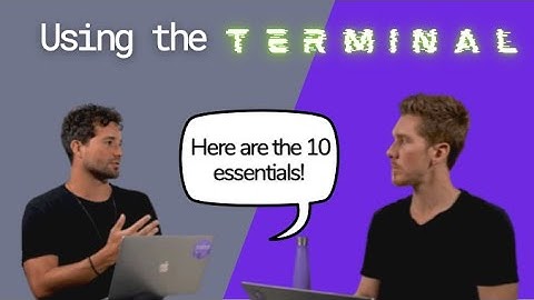 The 8 Essential Terminal Commands you Need to Know | Ep 2