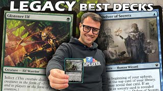 Can Infect compete in Legacy? | Infect vs Grixis Delver | Magic: The Gathering