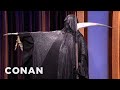 The Grim Reaper Stops By CONAN | CONAN on TBS