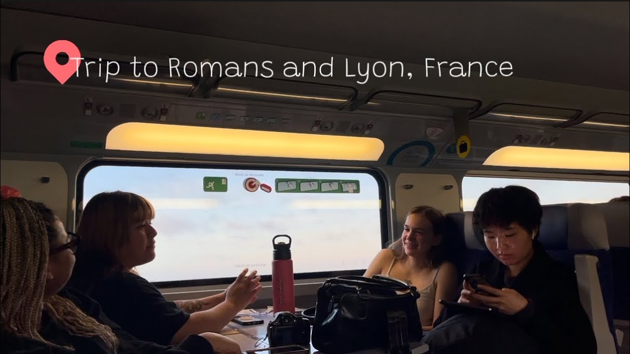 Paris American Academy Fashion student weekend trip to Lyon, France and Romans