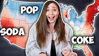 POP or SODA?! Regional accents in the U.S. (with @agdwchannel)