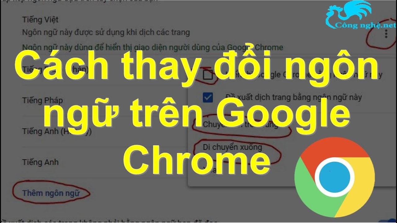 Cách Thay Đổi Ngôn Ngữ Trên Google Chrome Dễ Dàng