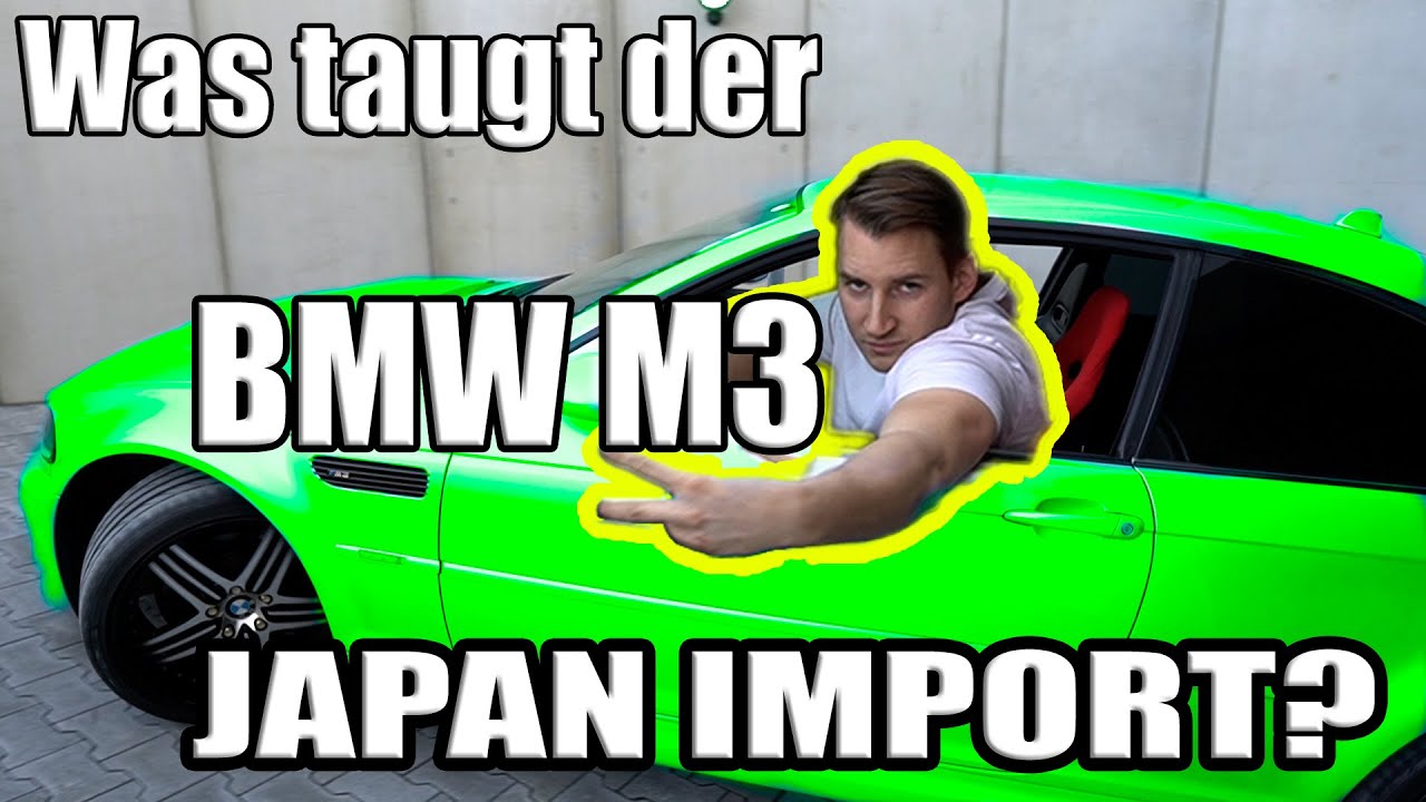 Vorschaubild zum Video „Wir haben einen BMW E46 M3 aus Japan importiert! Gute Entscheidung?!“