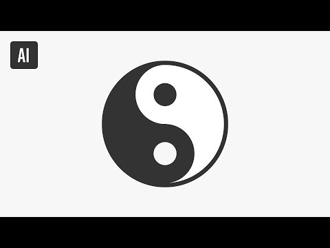 Yin & Yang Symbol Illustrator Tutorial