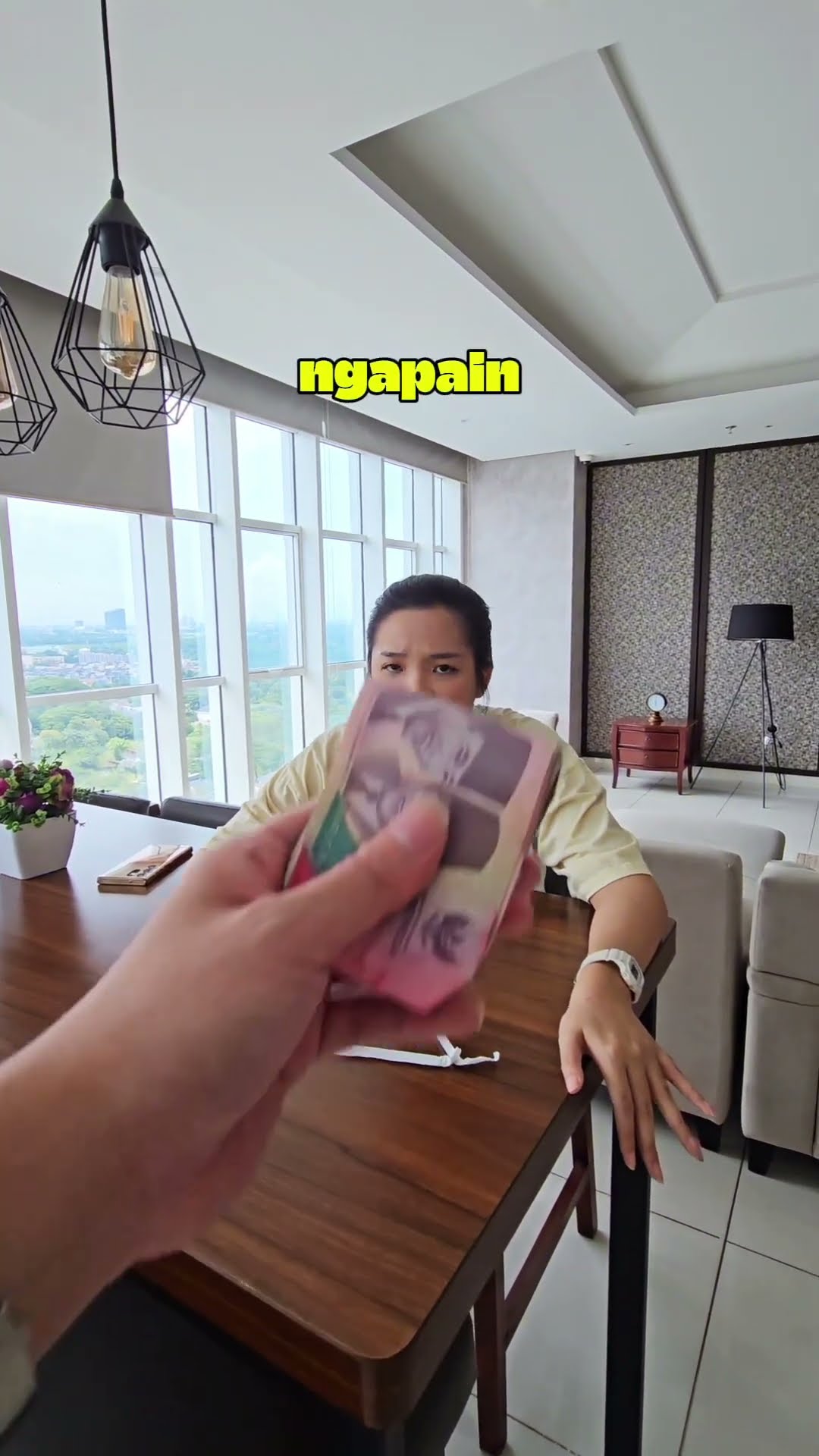 CHALLENGE BUAT SEGITIGA JADI KOTAK!