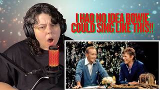 FIRST TIME Reaction to Bing Crosby & David Bowie Little Drummer Boy!
