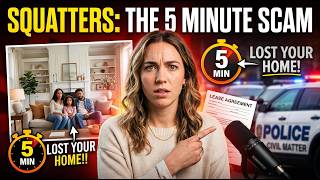 “Squatter Scam: How Strangers Legally Steal Your Home in 5 Minutes”