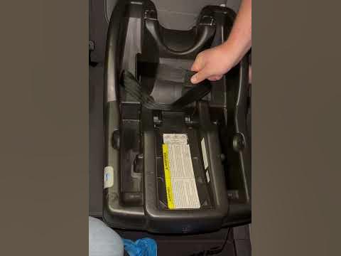 How to Remove Car Seat Base from Car - YouTube