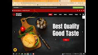 Designing a Fast Food Website Using HTML and CSS - Part 4