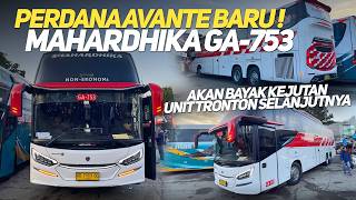 BANYAK BIS BARU SETELAH LEBARAN‼️PERDANA BUS MAHARDHIKA AVANTE TERBARU PORIS WONOGIR ASLI 💯