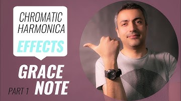 Harmonica FX Club 3 - Chromatic Harmonica "Grace Note" Effect Part 1 - Elias Dejahang