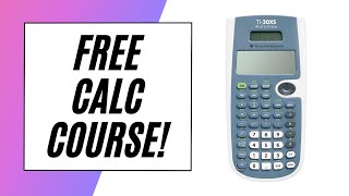 FREE GED Math Calculator Course!