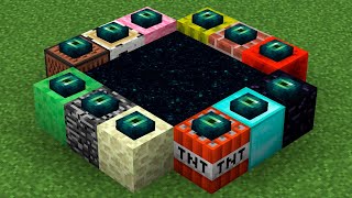 end portal or all blocks portal ?