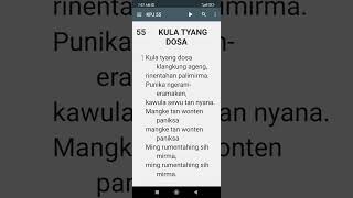 Kidung Pasamuan Jawi 55 Kpj 55 Kulo Tyang Dosa