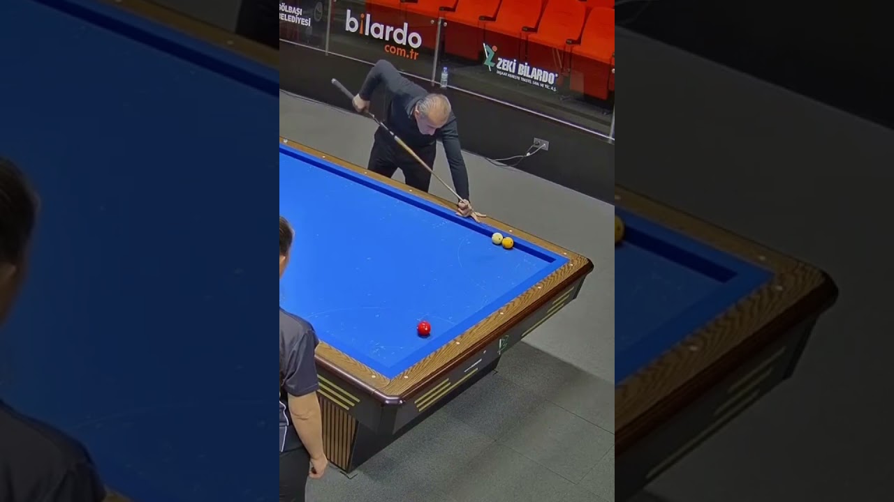 Artistic Billiards Best Shots EMRAH TAC-TAC | #shorts #billiards